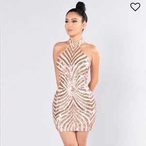 FashionNova blush Dress